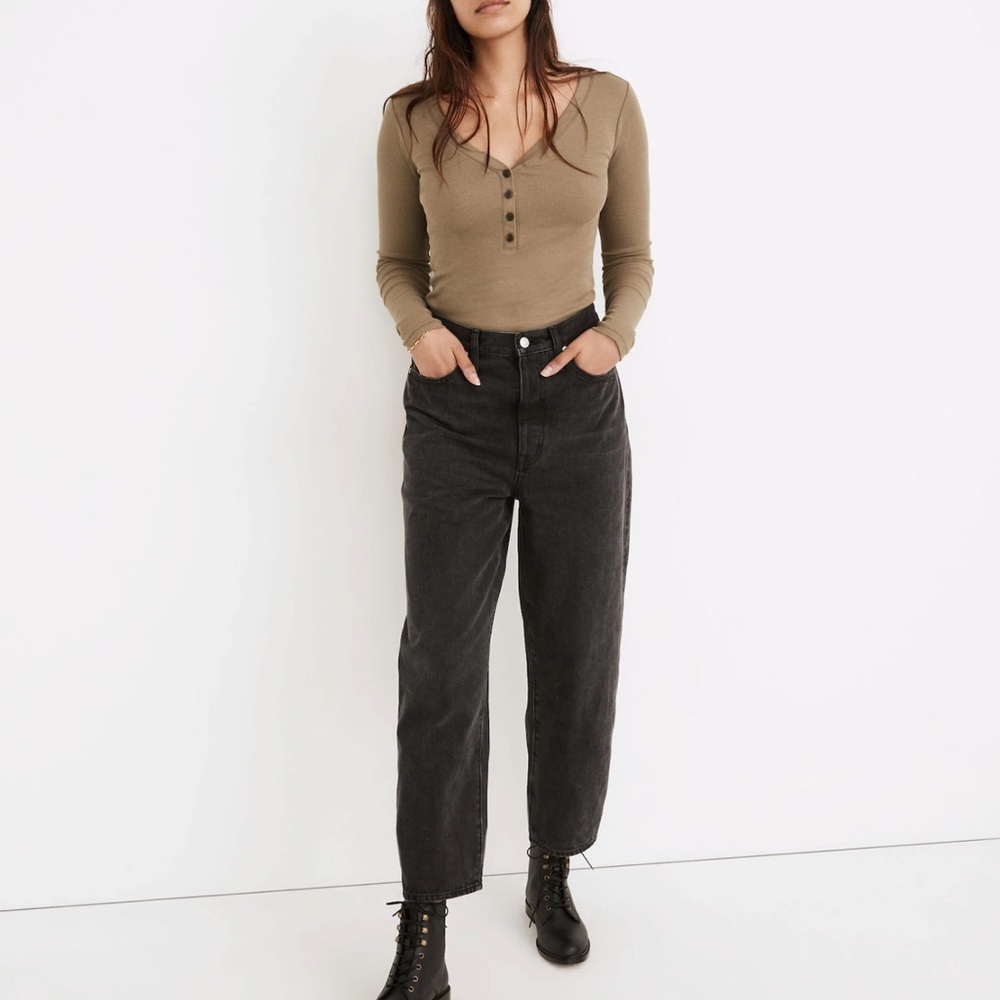 Madewell Barrel Jeans